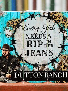 Dutton Ranch Rip 20oz Stainless Steel Tumbler
